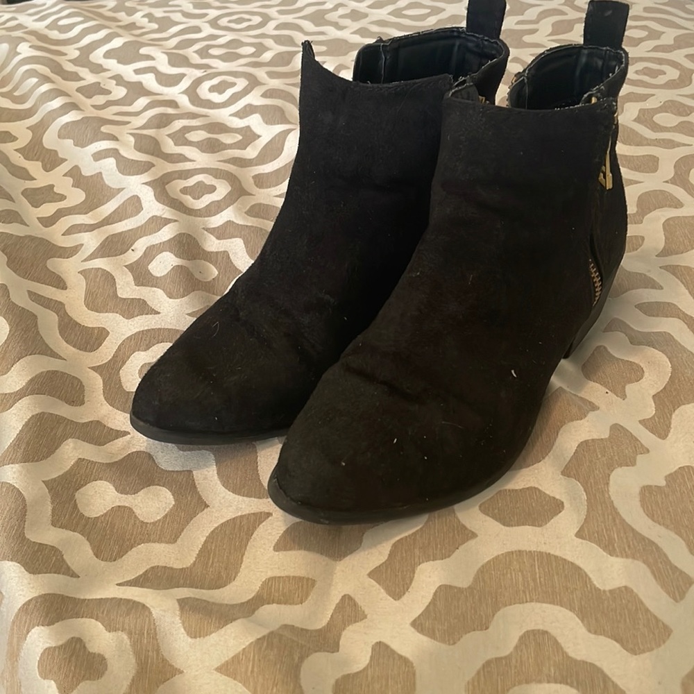 Candie brand black booties